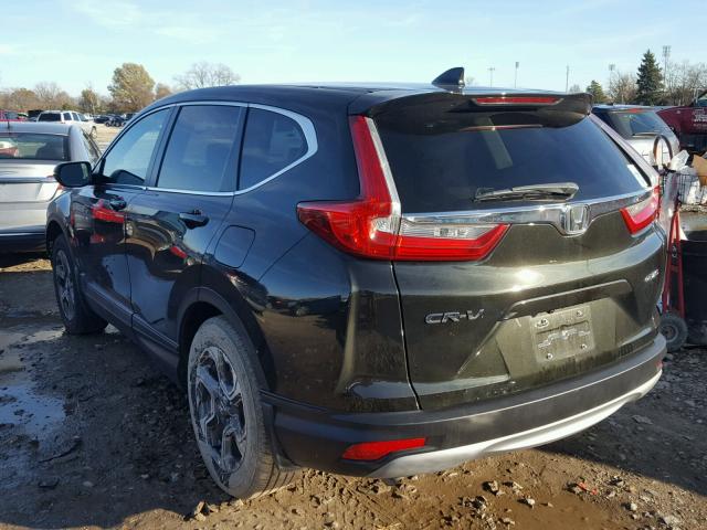 5J6RW2H53HL036397 - 2017 HONDA CR-V EX მწვანე ფოტო 3