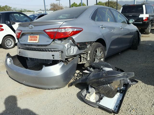 4T1BF1FK0FU499420 - 2015 TOYOTA CAMRY LE ვერცხლისფერი ფოტო 4