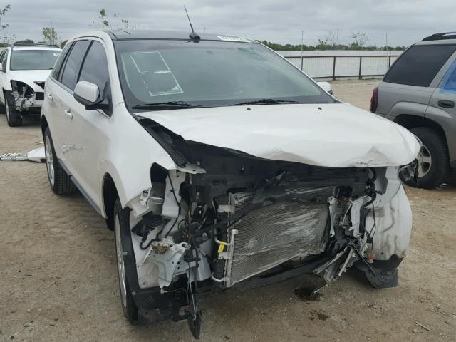 2FMDK3KC2EBB64176 - 2014 FORD EDGE LIMIT WHITE photo 1