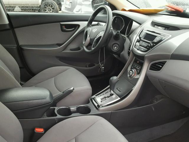 KMHDH4AE1DU942709 - 2013 HYUNDAI ELANTRA GL SILVER photo 9