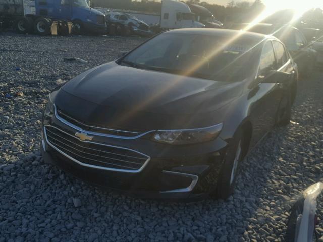 1G1ZB5ST5GF354313 - 2016 CHEVROLET MALIBU LS შავი ფოტო 2