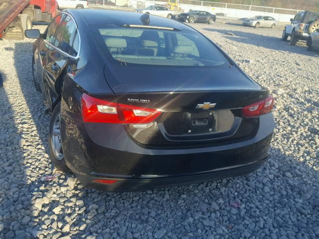 1G1ZB5ST5GF354313 - 2016 CHEVROLET MALIBU LS შავი ფოტო 3