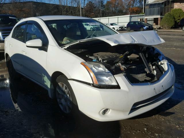 3N1AB6AP7AL697980 - 2010 NISSAN SENTRA 2.0 WHITE photo 1