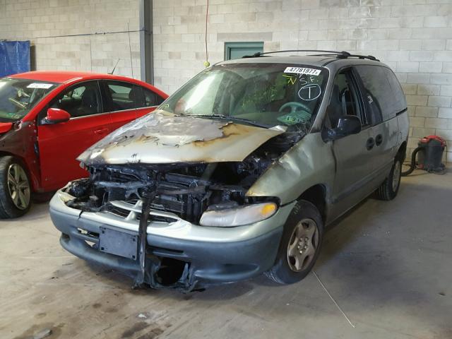 2B4FP2535XR134259 - 1999 DODGE CARAVAN SILVER photo 2