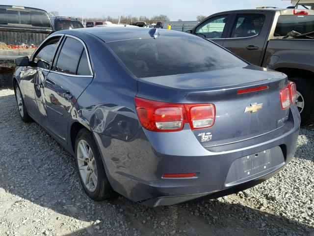 1G11C5SL8EF175609 - 2014 CHEVROLET MALIBU 1LT BLUE photo 3