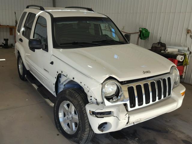 1J4GK58K74W157338 - 2004 JEEP LIBERTY LI WHITE photo 1