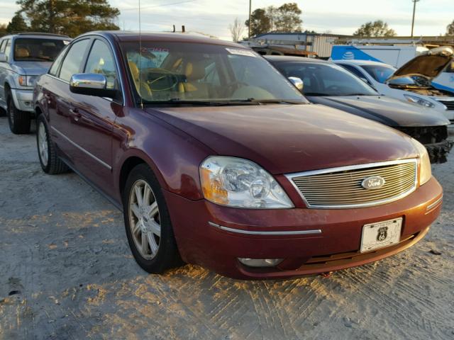 1FAFP251X5G184404 - 2005 FORD FIVE HUNDR BURGUNDY photo 1