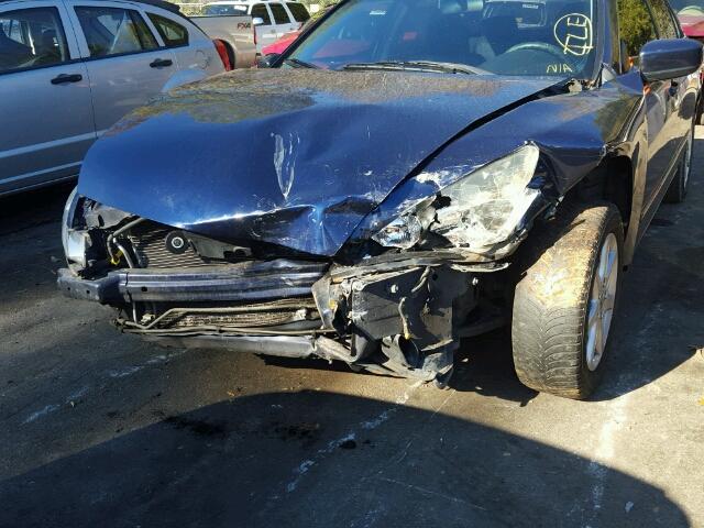 1HGCM66544A070738 - 2004 HONDA ACCORD EX BLUE photo 9