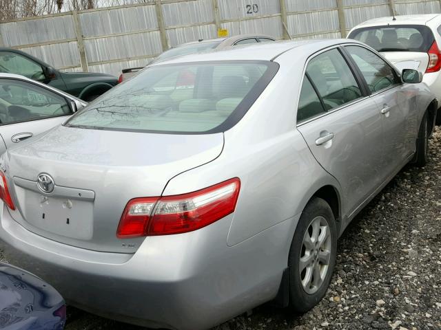 4T1BK46K87U050159 - 2007 TOYOTA CAMRY NEW SILVER photo 4