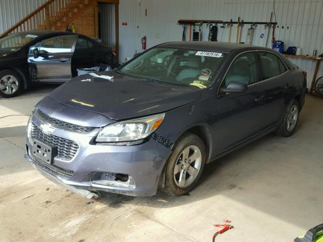 1G11B5SL1FF320946 - 2015 CHEVROLET MALIBU LS ნაცრისფერი ფოტო 2