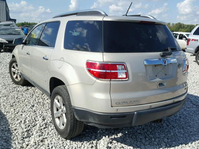 5GZER23DX9J143596 - 2009 SATURN OUTLOOK XR 金色 照片 3