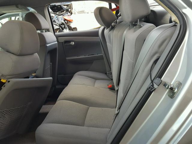 1G1ZH57B98F176759 - 2008 CHEVROLET MALIBU 1LT 银色 照片 6