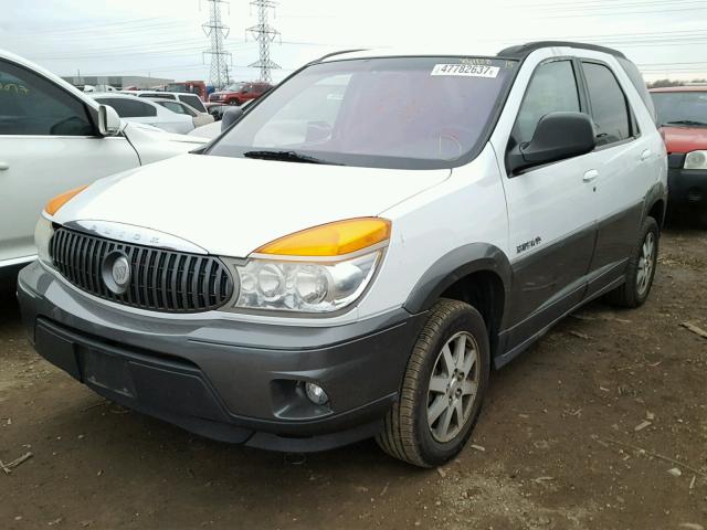 3G5DA03E82S595186 - 2002 BUICK RENDEZVOUS WHITE photo 2