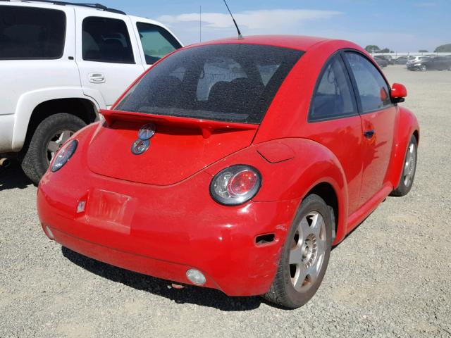 3VWBB61C0WM049622 - 1998 VOLKSWAGEN NEW BEETLE Qırmızı foto 4