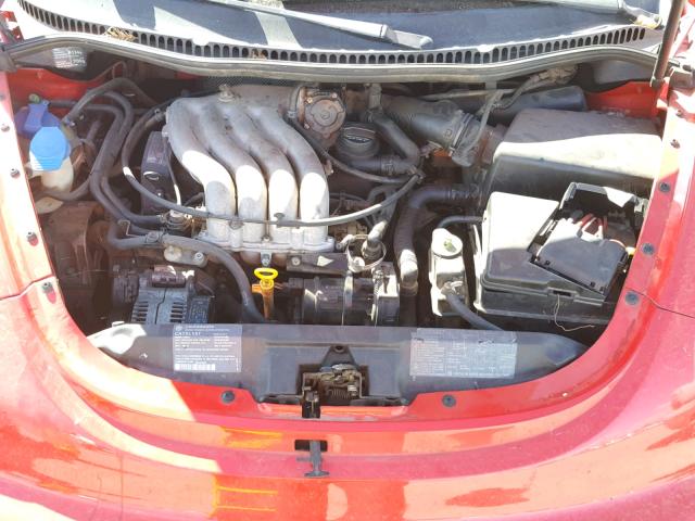 3VWBB61C0WM049622 - 1998 VOLKSWAGEN NEW BEETLE Qırmızı foto 7