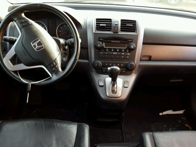 JHLRE38707C051537 - 2007 HONDA CR-V EXL SILVER photo 9