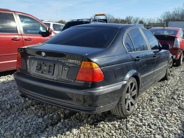 WBAAV33401FU98251 - 2001 BMW 325 I BLACK photo 4