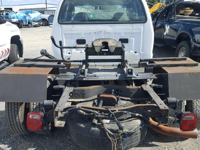 1FDWX32P77EB40220 - 2007 FORD F 350 WHITE photo 9