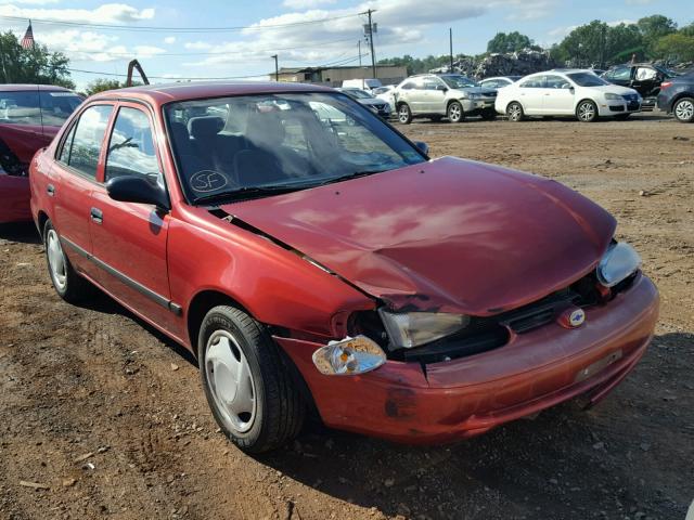 1Y1SK528X1Z416360 - 2001 CHEVROLET GEO PRIZM 红色 照片 1