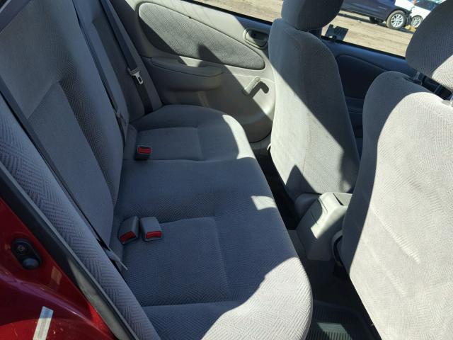 1Y1SK528X1Z416360 - 2001 CHEVROLET GEO PRIZM 红色 照片 6