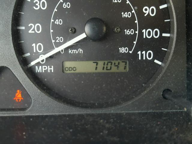 1Y1SK528X1Z416360 - 2001 CHEVROLET GEO PRIZM 红色 照片 8