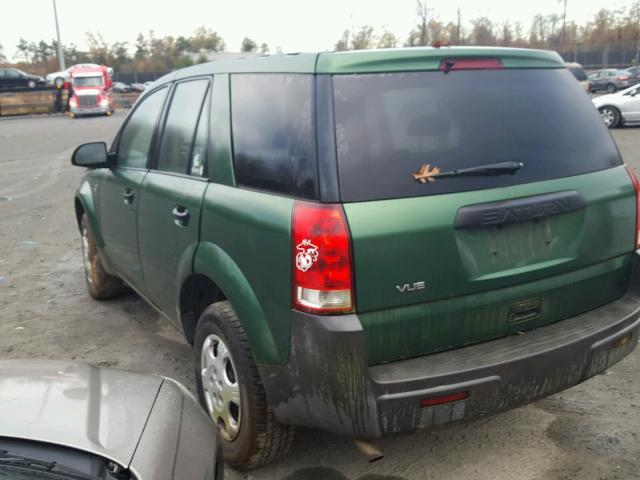 5GZCZ33D13S846535 - 2003 SATURN VUE GREEN photo 3