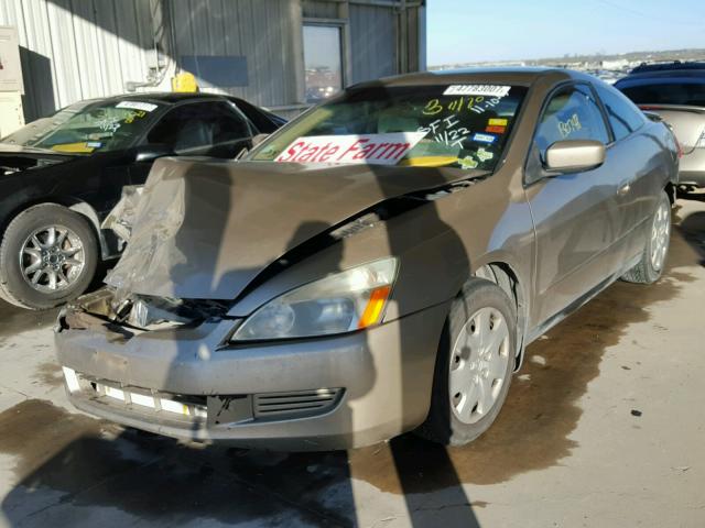 1HGCM82204A008146 - 2004 HONDA ACCORD LX GOLD photo 2