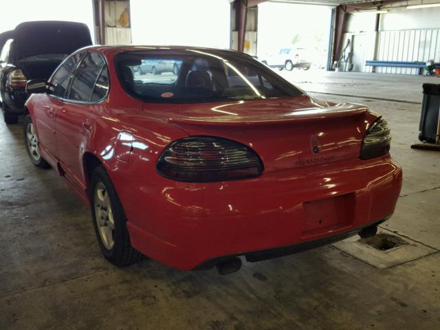 1G2WP5219VF204247 - 1997 PONTIAC GRAND PRIX RED photo 3