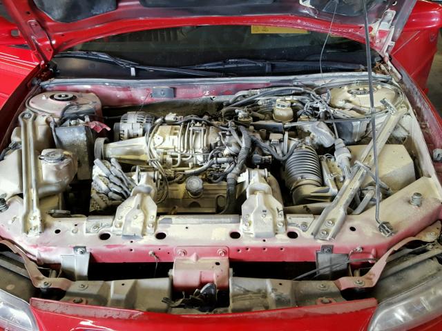 1G2WP5219VF204247 - 1997 PONTIAC GRAND PRIX RED photo 7