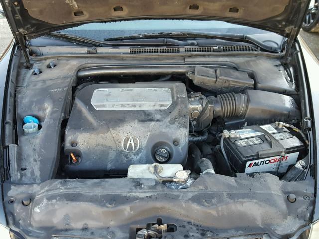 19UUA66257A015870 - 2007 ACURA TL BLACK photo 7