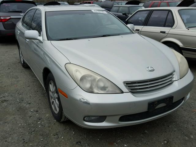 JTHBA30G445045471 - 2004 LEXUS ES 330 SILVER photo 1