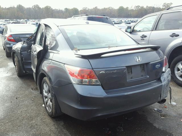 1HGCP26889A175669 - 2009 HONDA ACCORD EXL GRAY photo 3