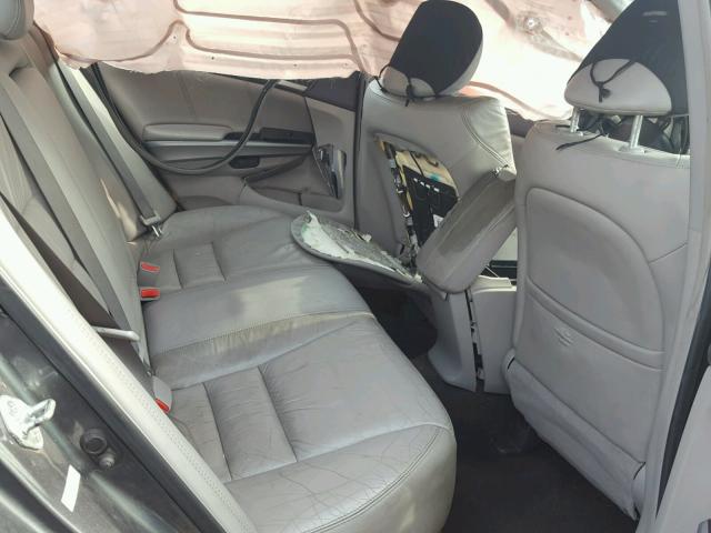 1HGCP26889A175669 - 2009 HONDA ACCORD EXL GRAY photo 6