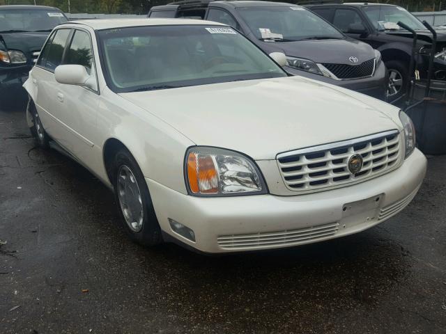 1G6KE57Y4YU171084 - 2000 CADILLAC DEVILLE DH WHITE photo 1