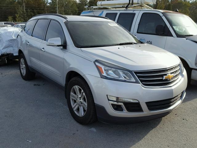 1GNKRHKD3EJ140212 - 2014 CHEVROLET TRAVERSE L SILVER photo 1