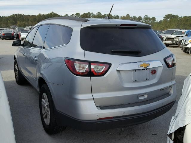 1GNKRHKD3EJ140212 - 2014 CHEVROLET TRAVERSE L SILVER photo 3