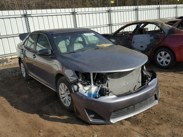 4T1BF1FKXCU130656 - 2012 TOYOTA CAMRY BASE GRAY photo 1