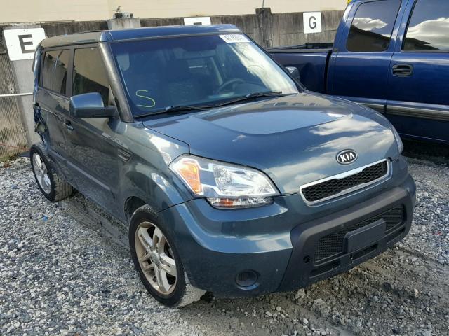 KNDJT2A21B7214724 - 2011 KIA SOUL + GRAY photo 1