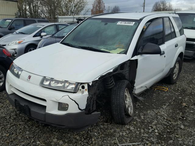 5GZCZ63B52S837786 - 2002 SATURN VUE WHITE photo 2