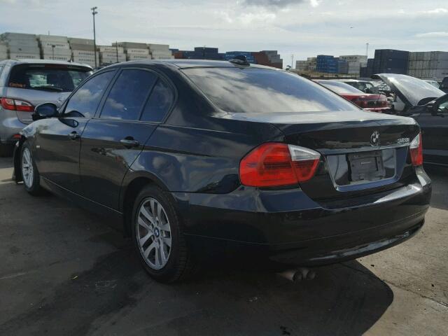 WBAVC53517FZ75919 - 2007 BMW 328 I SULE BLACK photo 3