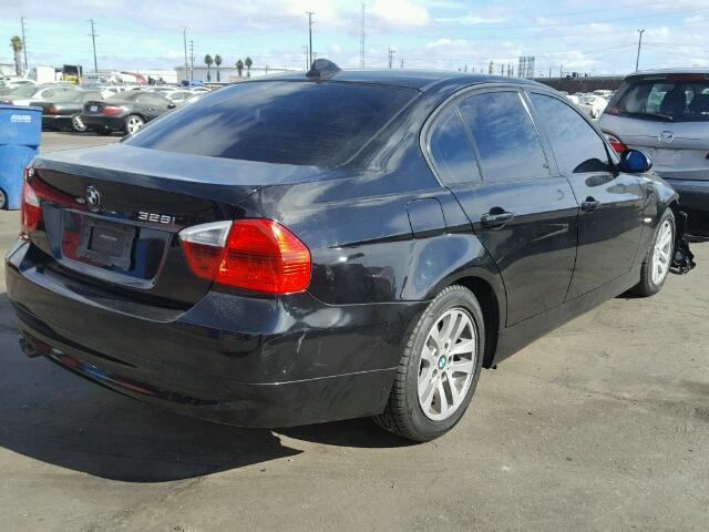 WBAVC53517FZ75919 - 2007 BMW 328 I SULE BLACK photo 4