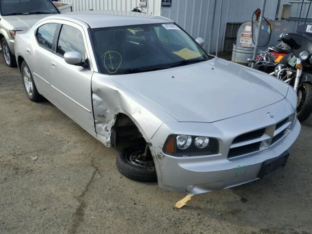 2B3CA3CV1AH307565 - 2010 DODGE CHARGER SX SILVER photo 1