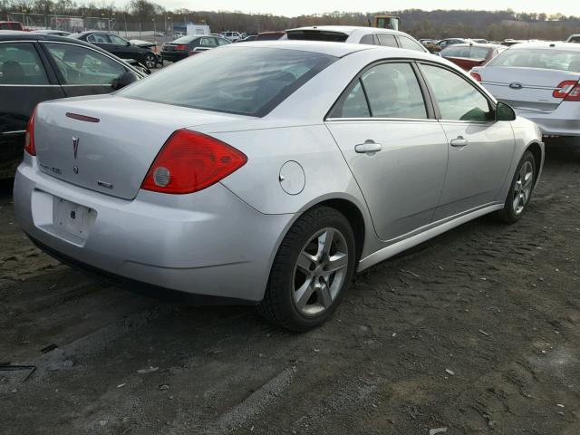 1G2ZA5E04A4137242 - 2010 PONTIAC G6 SILVER photo 4