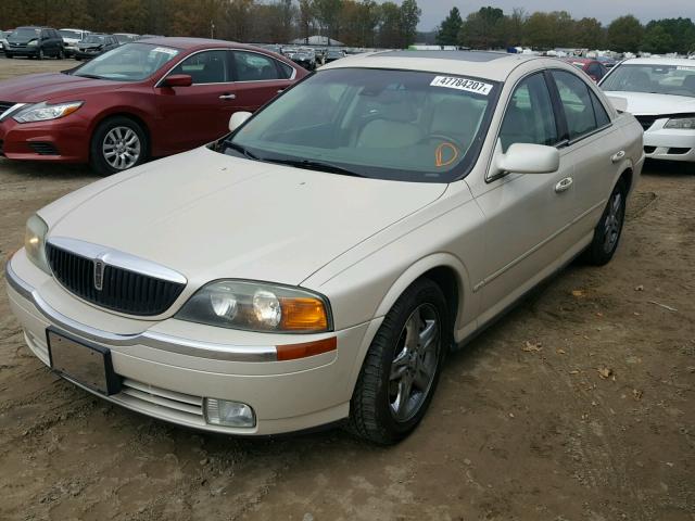 1LNHM87A71Y721533 - 2001 LINCOLN LS 奶油色 照片 2
