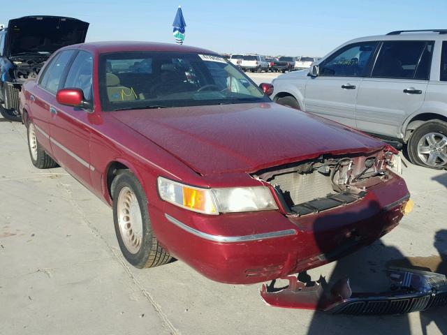 2MEFM75W8YX726947 - 2000 MERCURY GRAND MARQ BURGUNDY photo 1