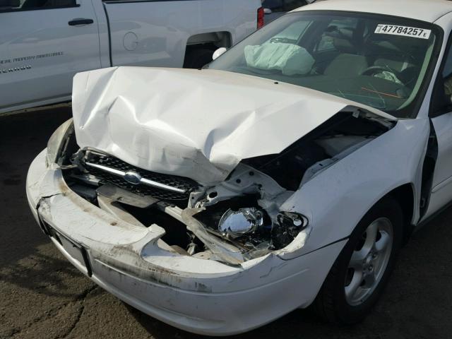 1FAFP55U33G262420 - 2003 FORD TAURUS SES WHITE photo 9