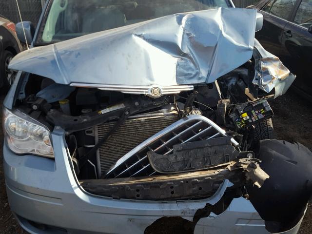 2A4RR5DX7AR193363 - 2010 CHRYSLER TOWN & COU BLUE photo 9