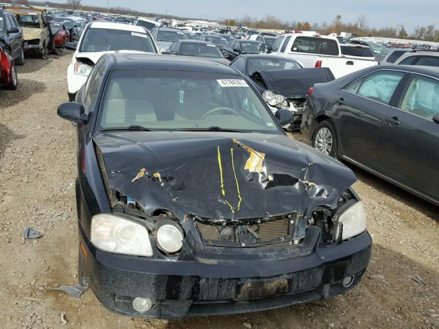 KNAGD126955422706 - 2005 KIA OPTIMA LX BLACK photo 7