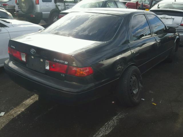 4T1BF22K41U126529 - 2001 TOYOTA CAMRY LE შავი ფოტო 4