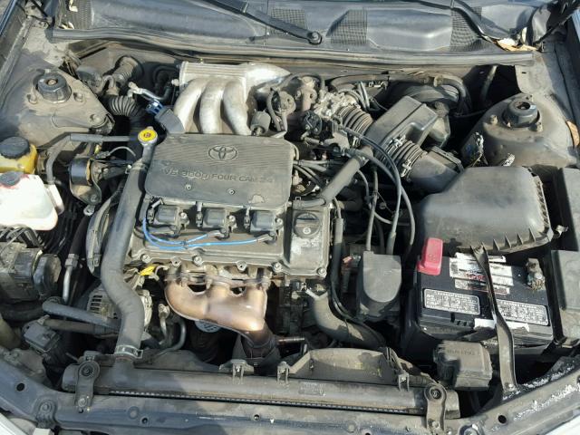 4T1BF22K41U126529 - 2001 TOYOTA CAMRY LE შავი ფოტო 7